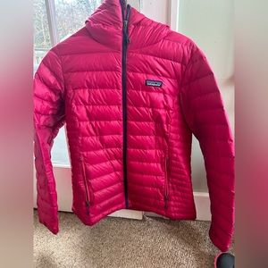 Patagonia full zip puffy ski jacket